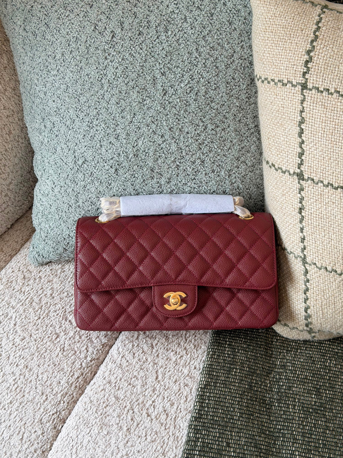 Chanel Medium Classic Double Flap Bag Gold Hardware - 2