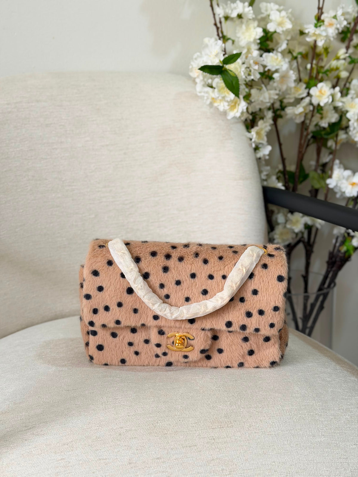 Chanel Pony Hair Cheetah Printed Flap Bag - 7