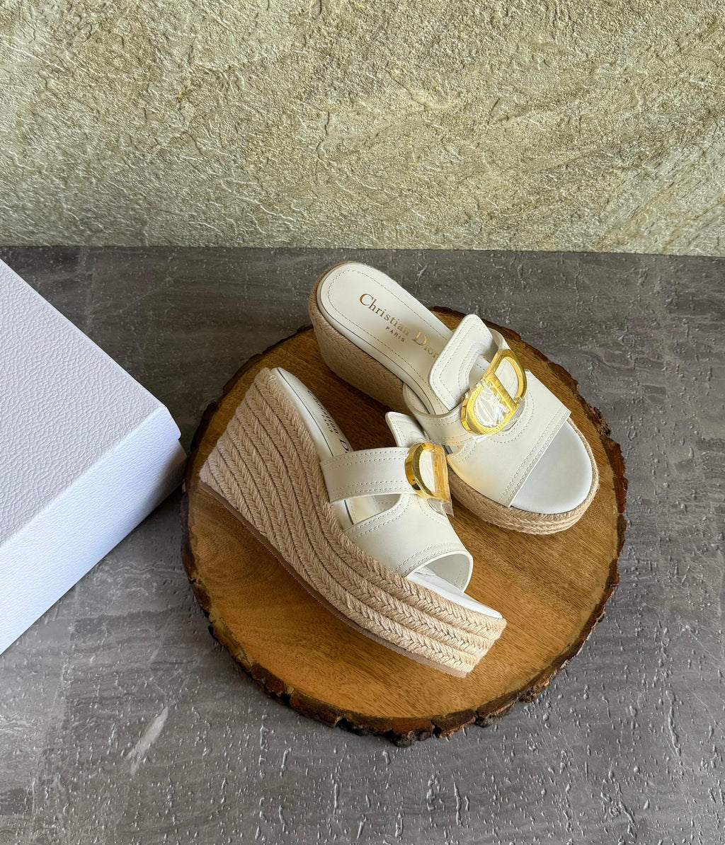 Dior 30 Montaigne Wedge Sandal - 2