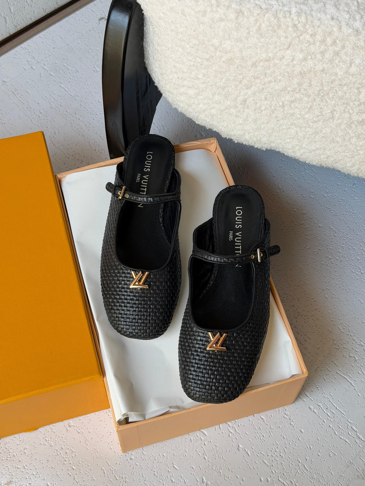 Louis Vuitton Swing Open Back Ballerina - 5