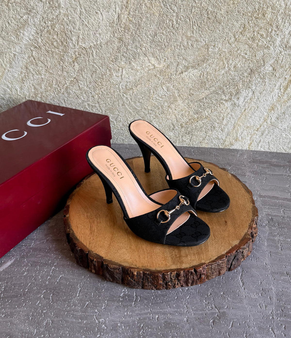 Gucci Horsebit Heeled Mules - 6