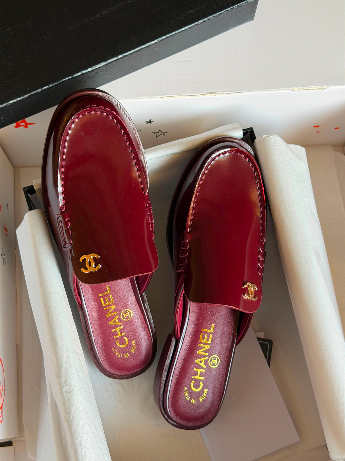 Chanel Mules in Suede Calfskin - 4