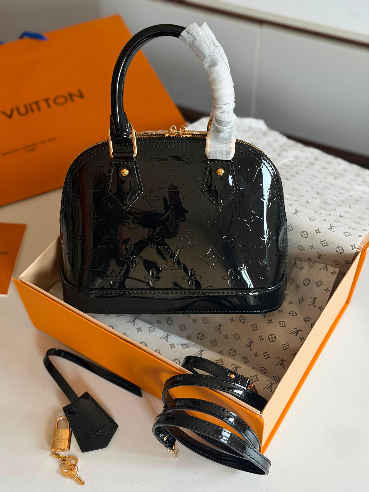 Louis Vuitton Alma BB Bag - 6