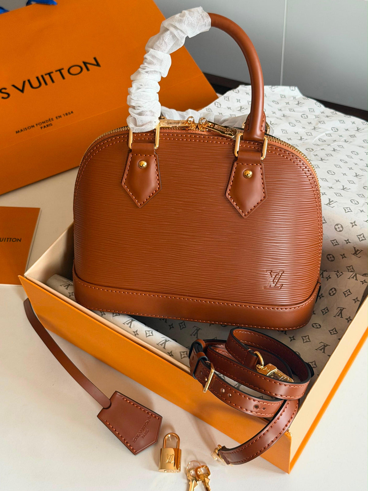 Louis Vuitton Alma BB Bag - 4