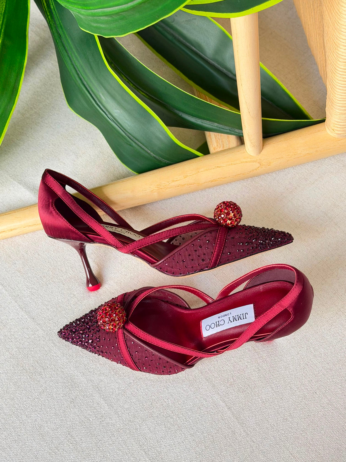 Jimmy Choo Sarai Dorsay 80 Pumps - 5