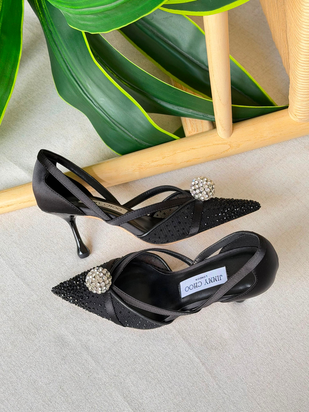 Jimmy Choo Sarai Dorsay 80 Pumps - 8