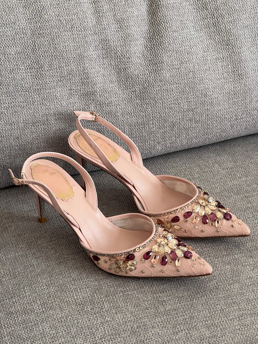 Rene Caovilla Slingback Pumps - 11