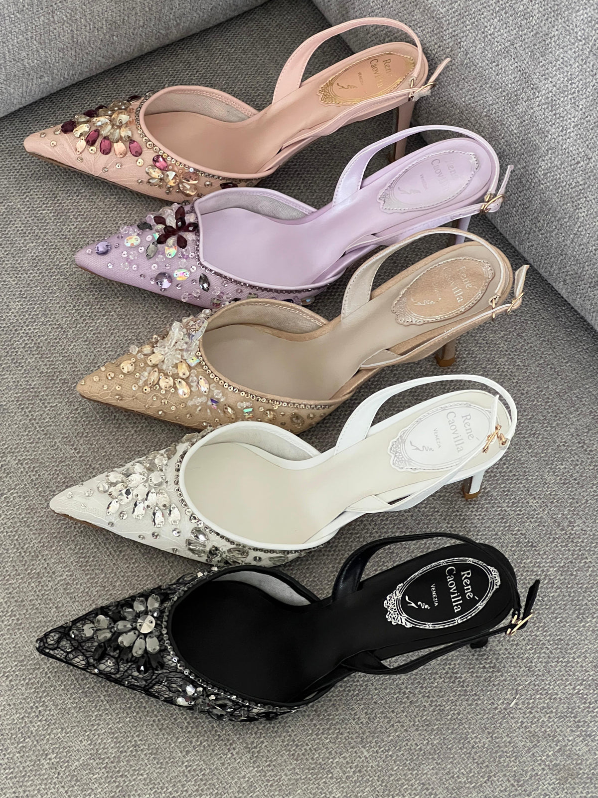 Rene Caovilla Slingback Pumps - 7