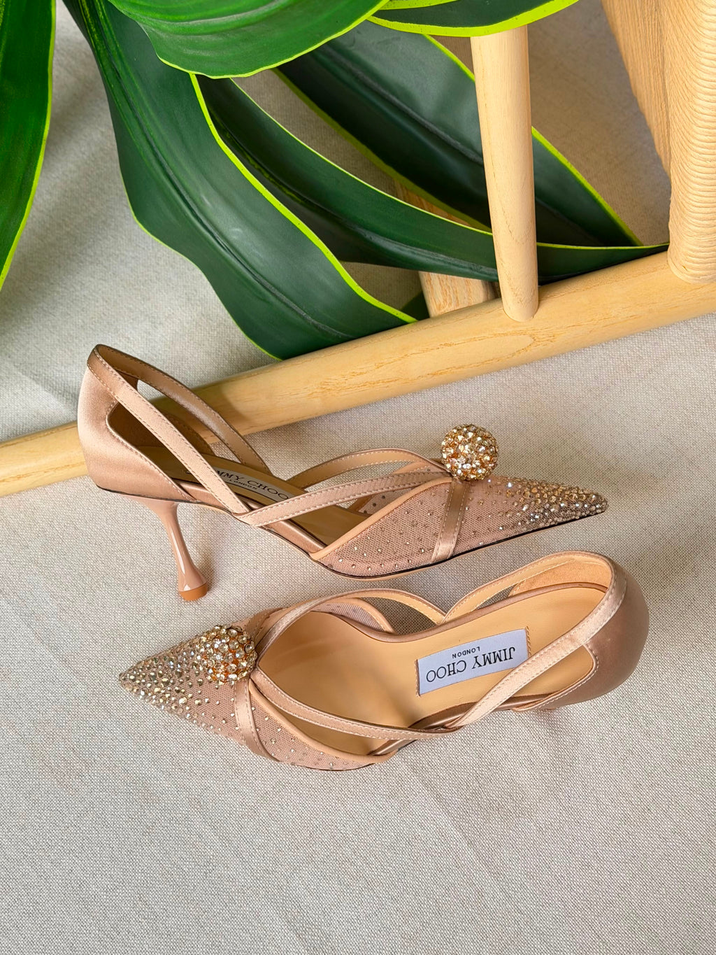 Jimmy Choo Sarai Dorsay 80 Pumps - 7