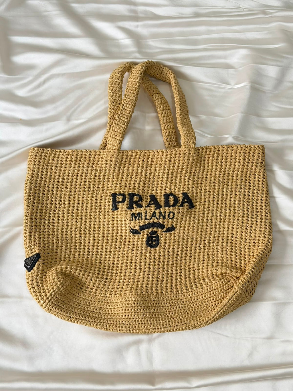Prada Crochet Tote Bag