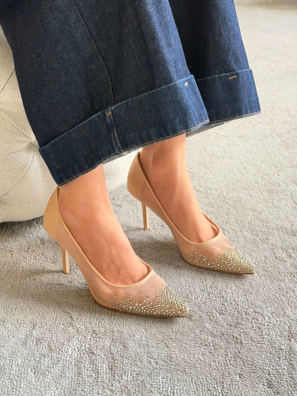 Jimmy Choo Love Crystal-Embellished Pumps - 7