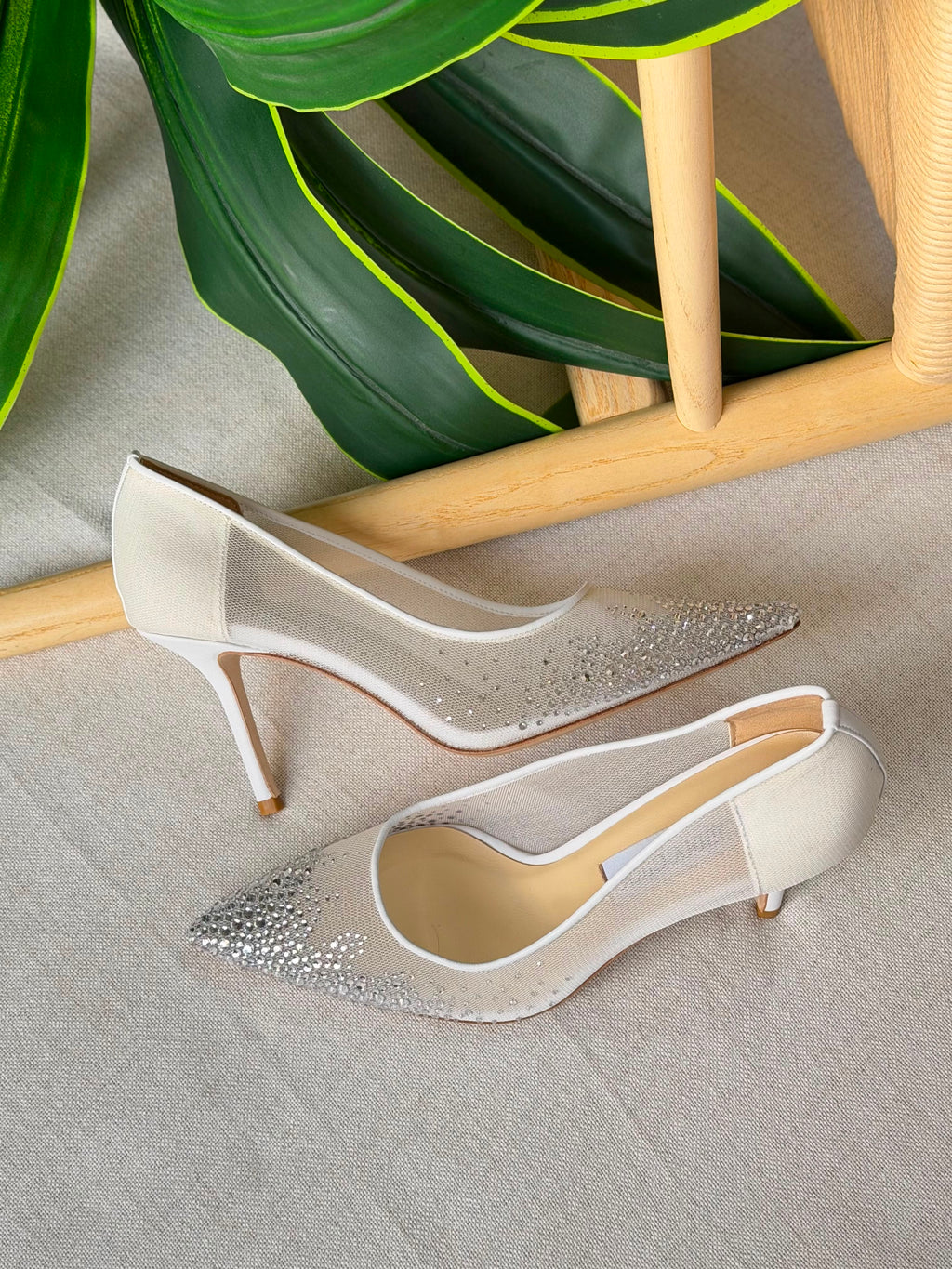 Jimmy Choo Love Crystal-Embellished Pumps - 9