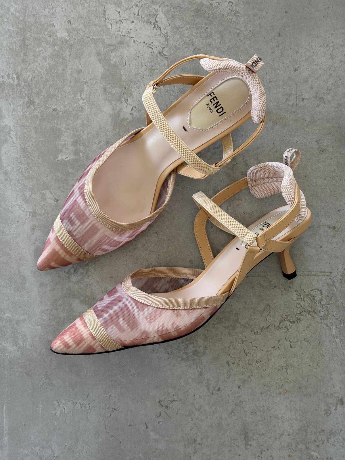 Fendi Colibrì Slingback Pumps - 4