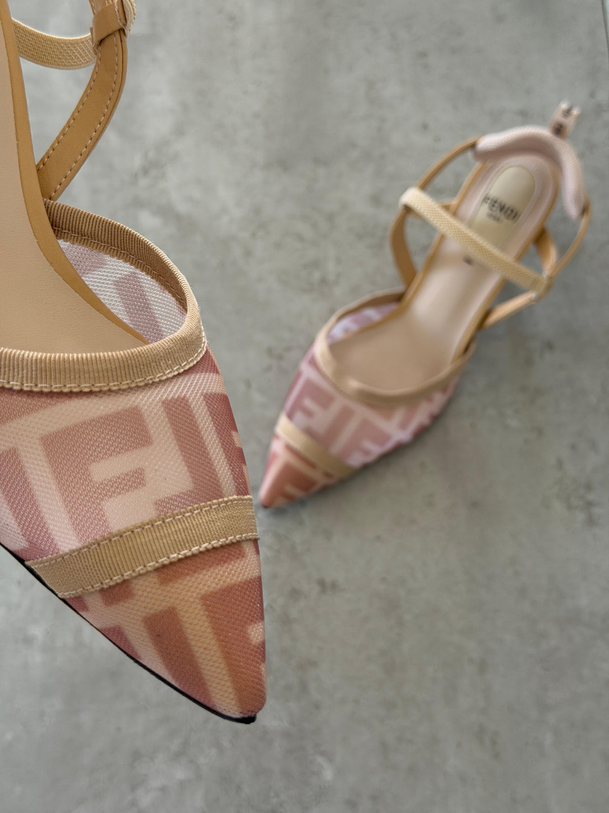 Fendi Colibrì Slingback Pumps - 6