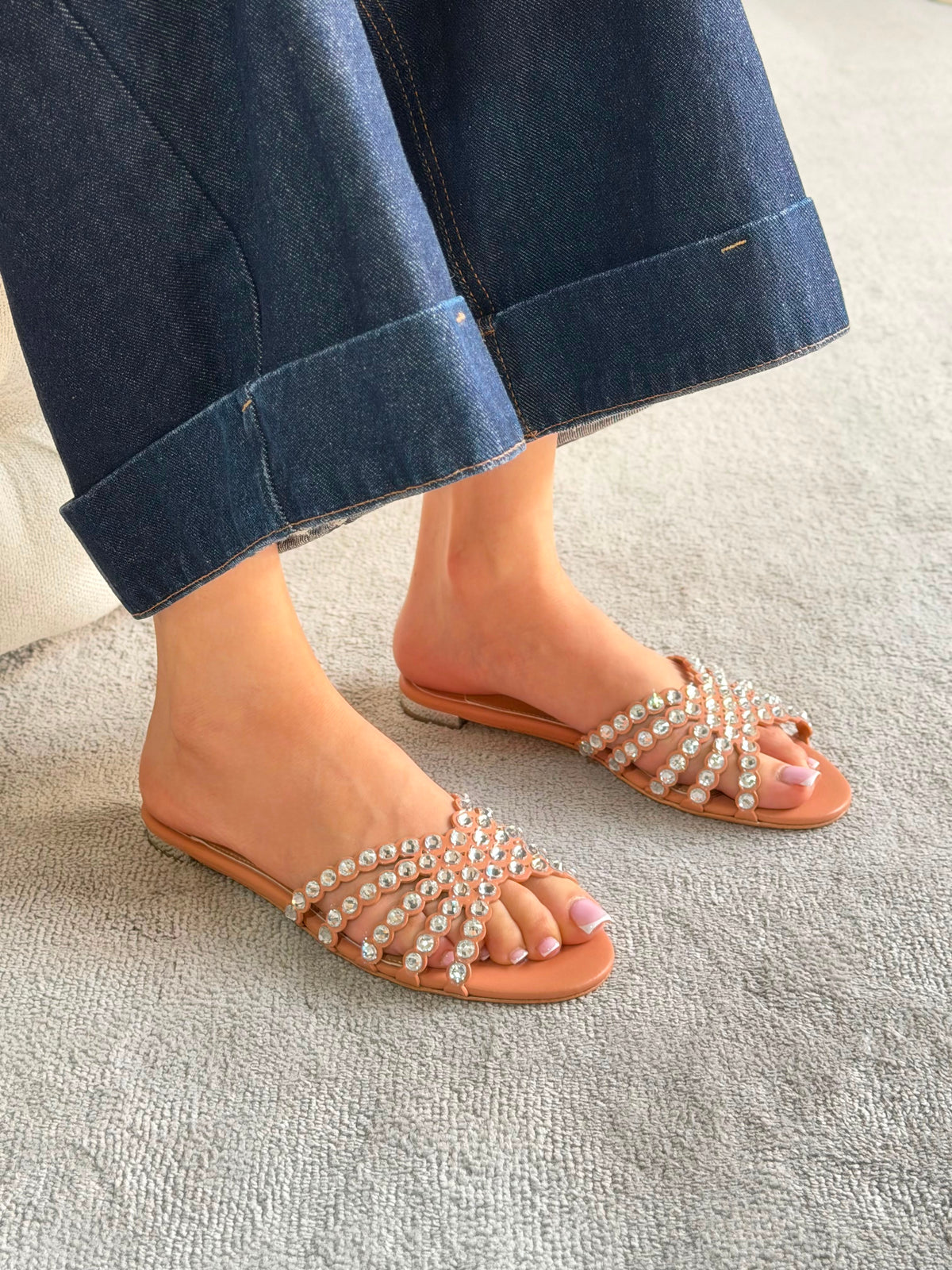 Aquazzura Tequila Flat Slides - 6