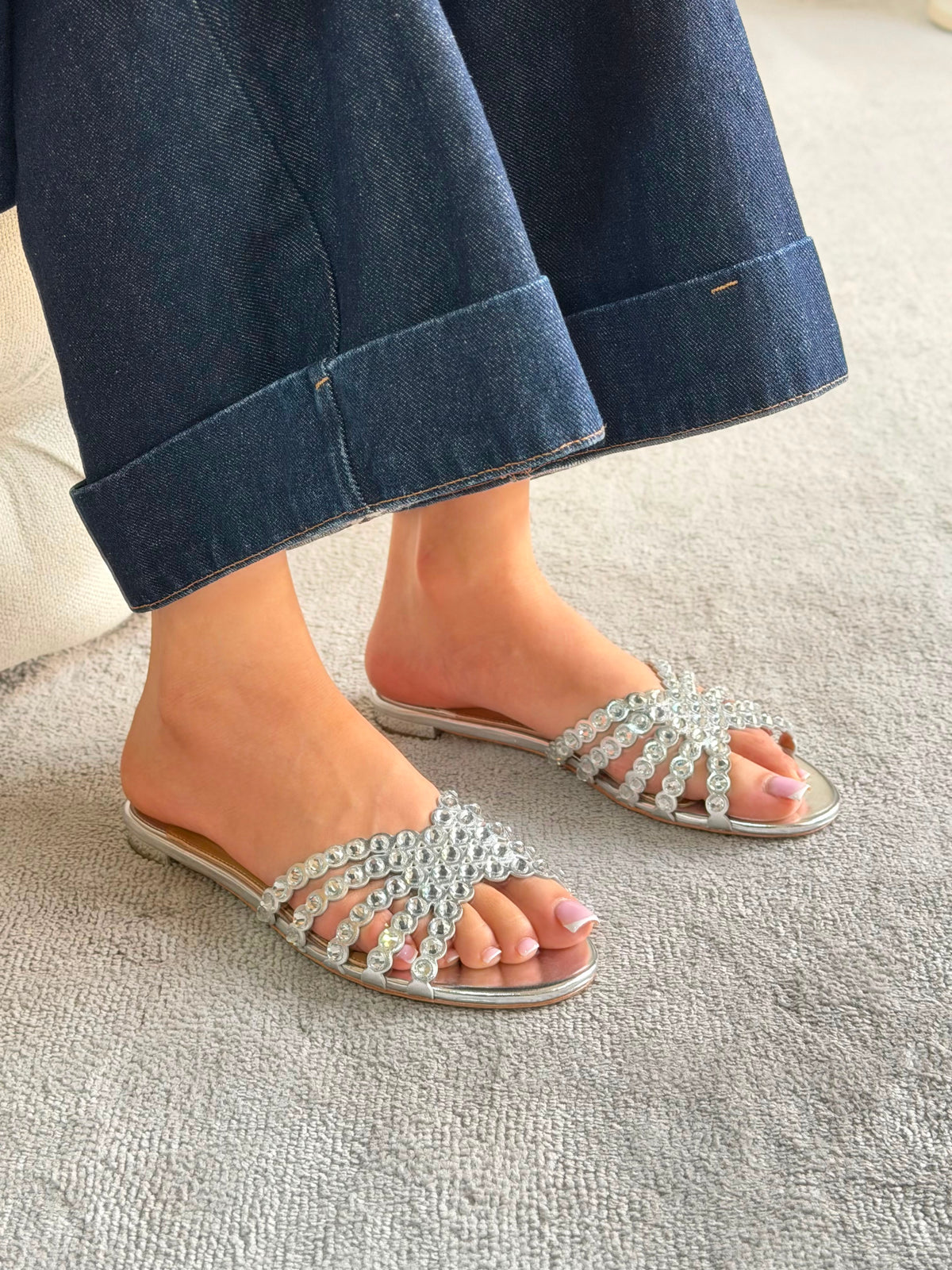 Aquazzura Tequila Flat Slides - 7