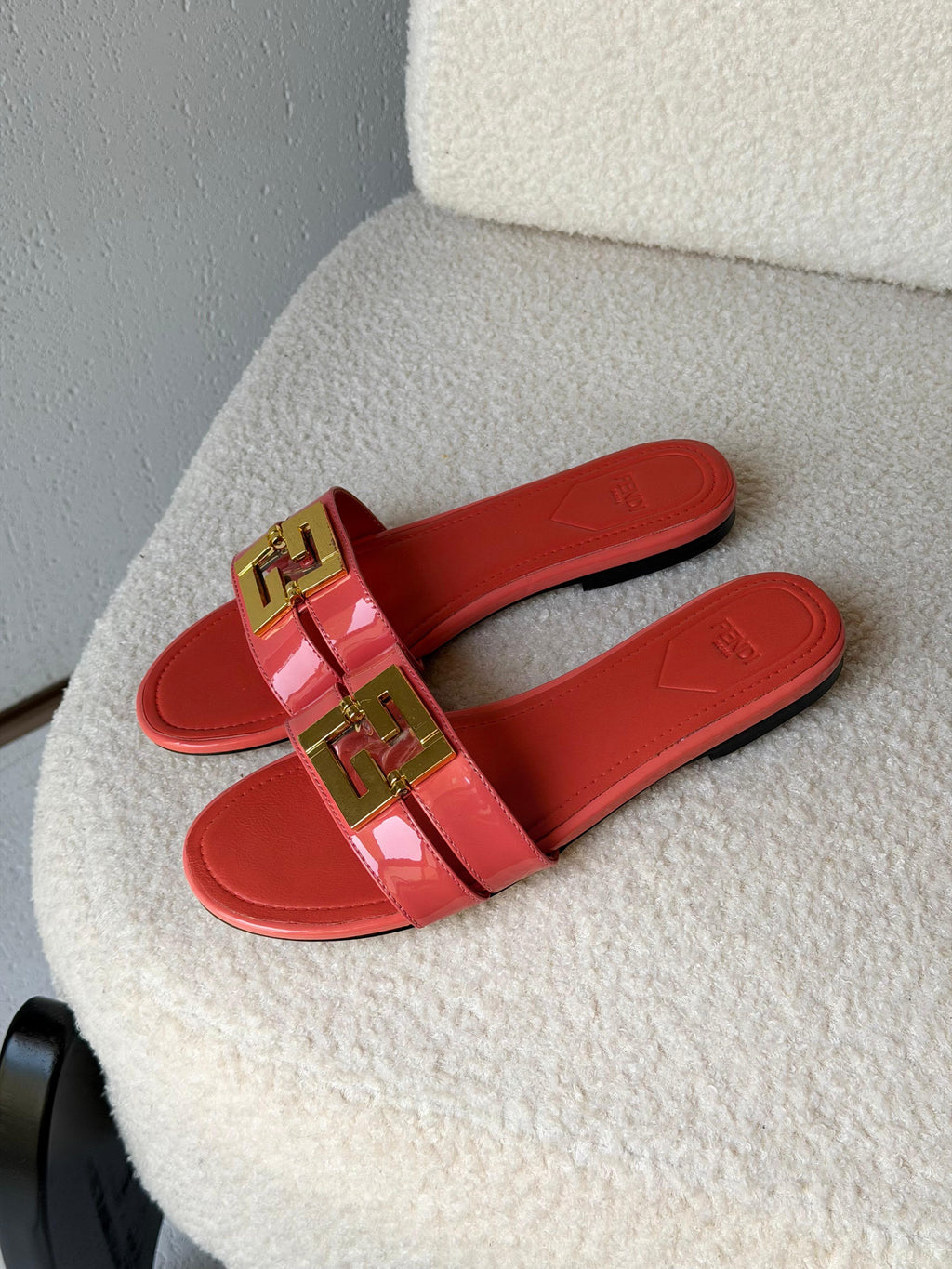 Fendi FFold Flat Sandals - 9