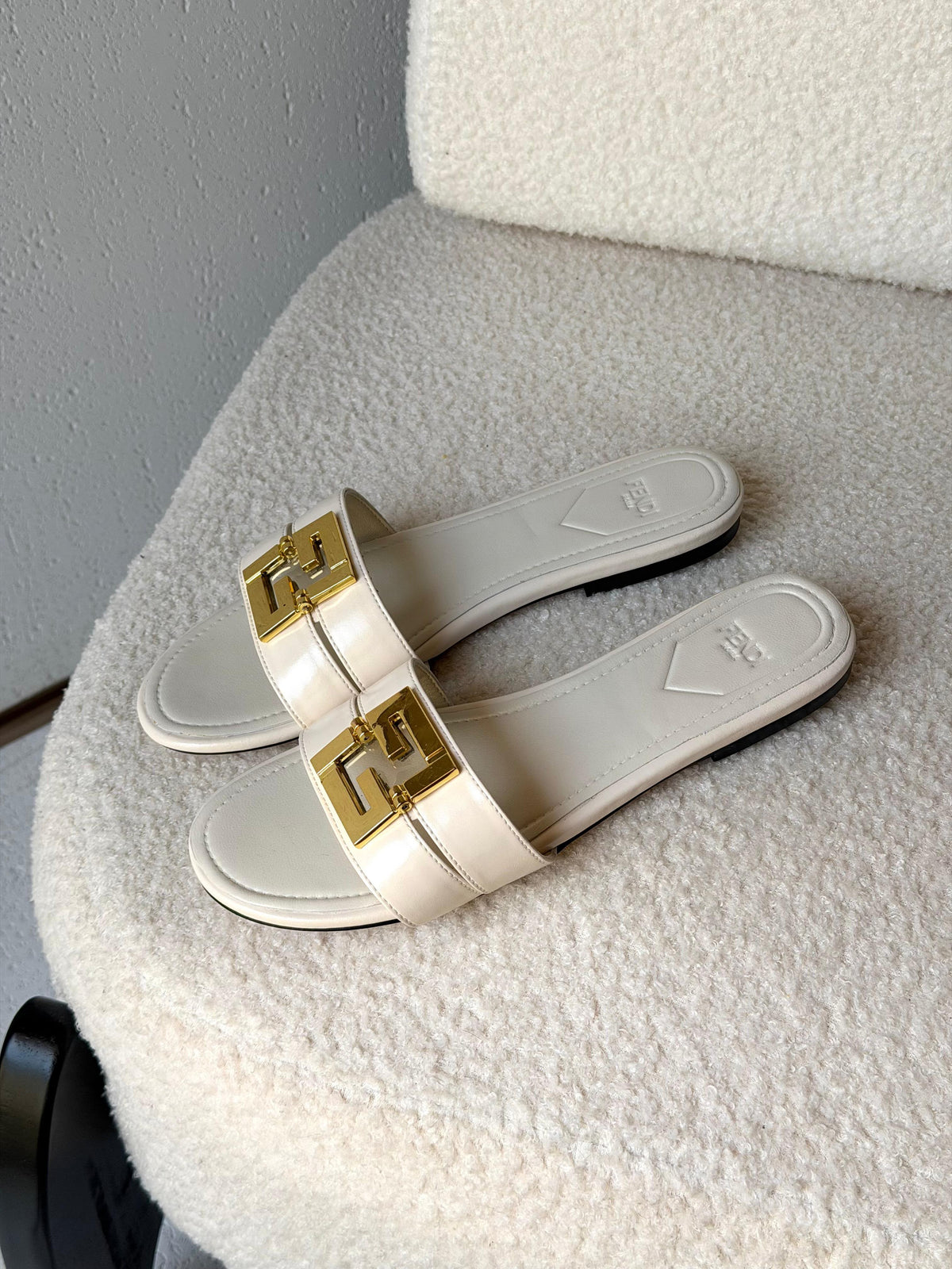 Fendi FFold Flat Sandals - 8