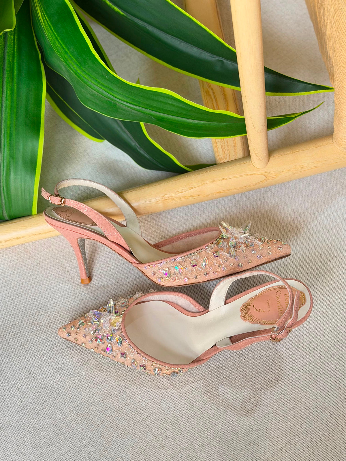 Rene Caovilla Veneziana Slingback Pumps - 6
