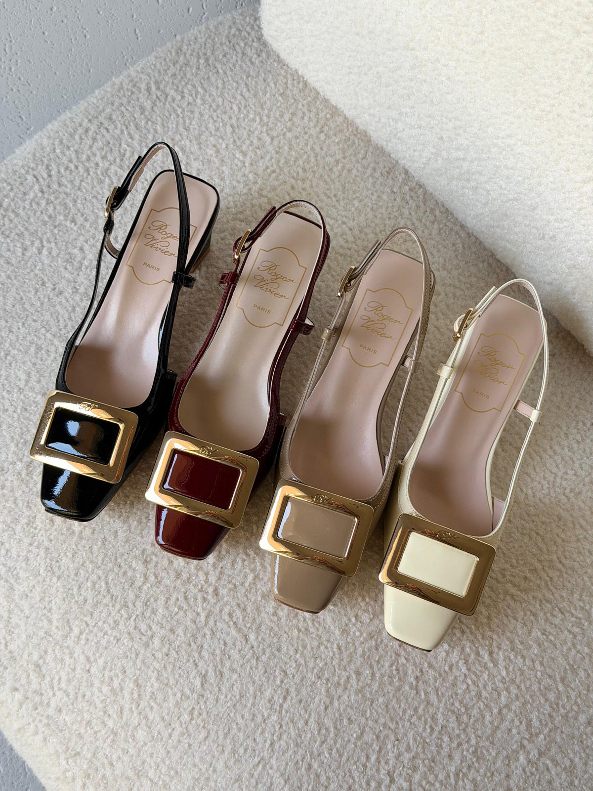 Roger Vivier Belle Vivier Slingback Pumps