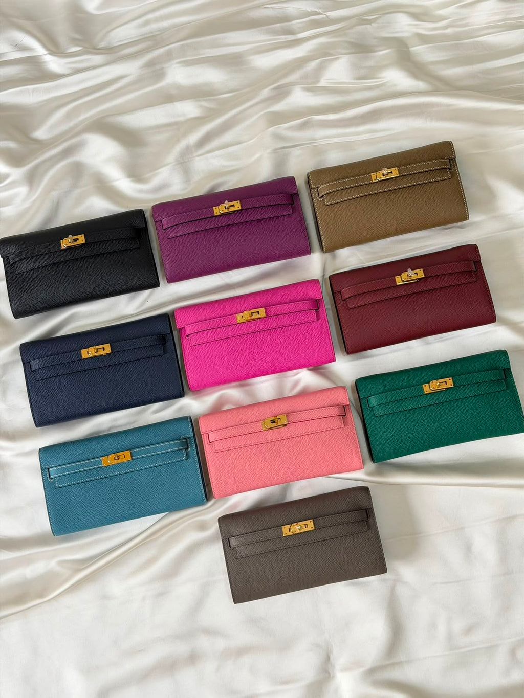 Hermes Kelly To Go Wallet Bag (Golden Hardware) - 10