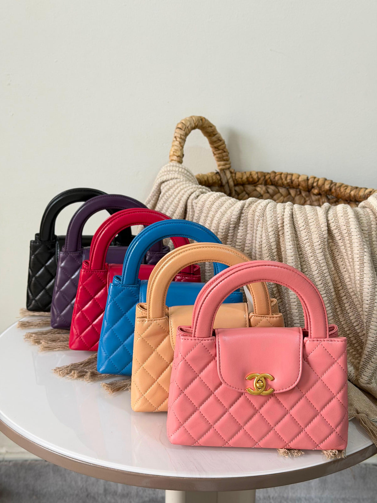 Chanel Nano Kelly Shopper Bag