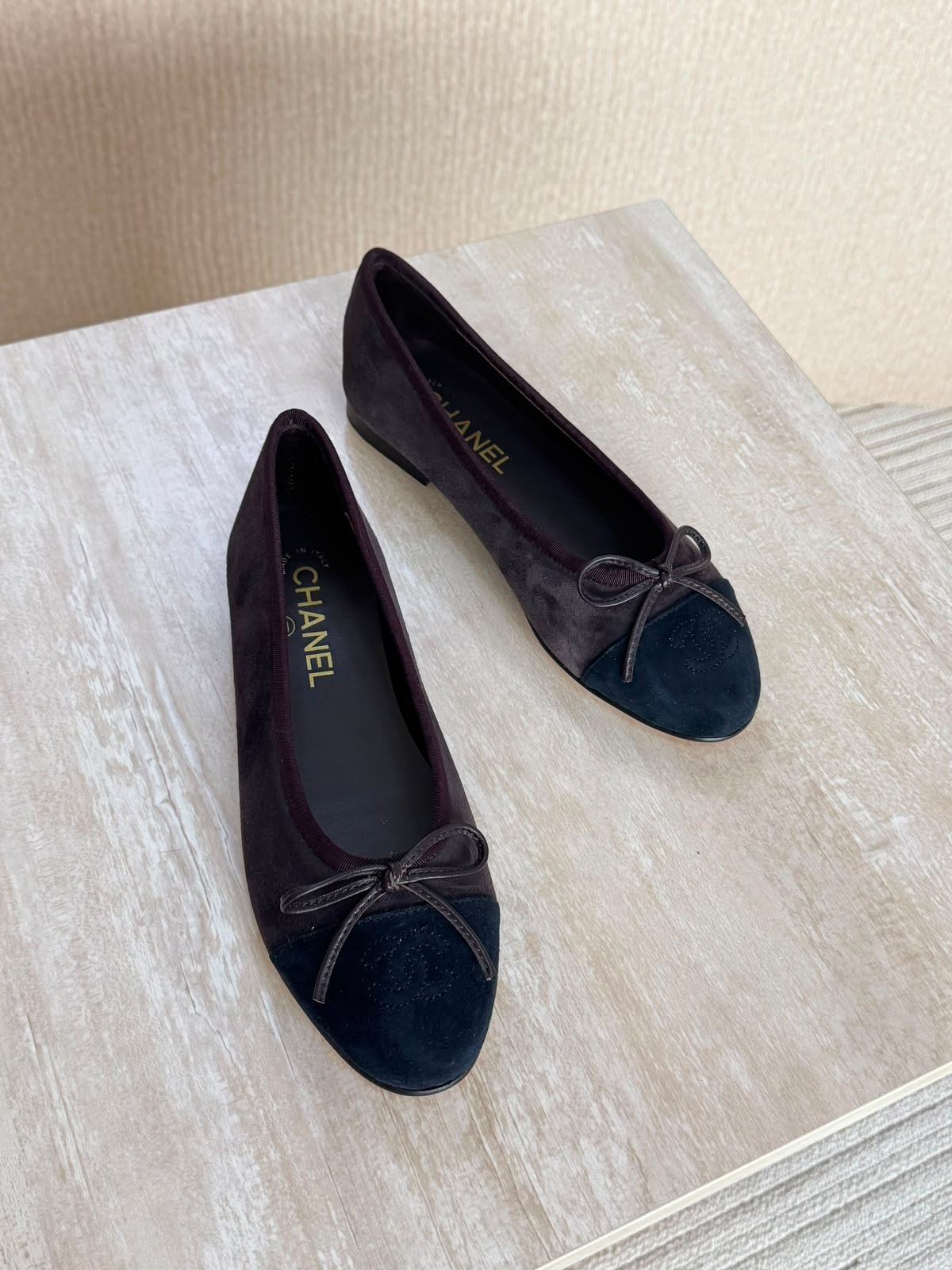Chanel Suede Ballet Flats - 5