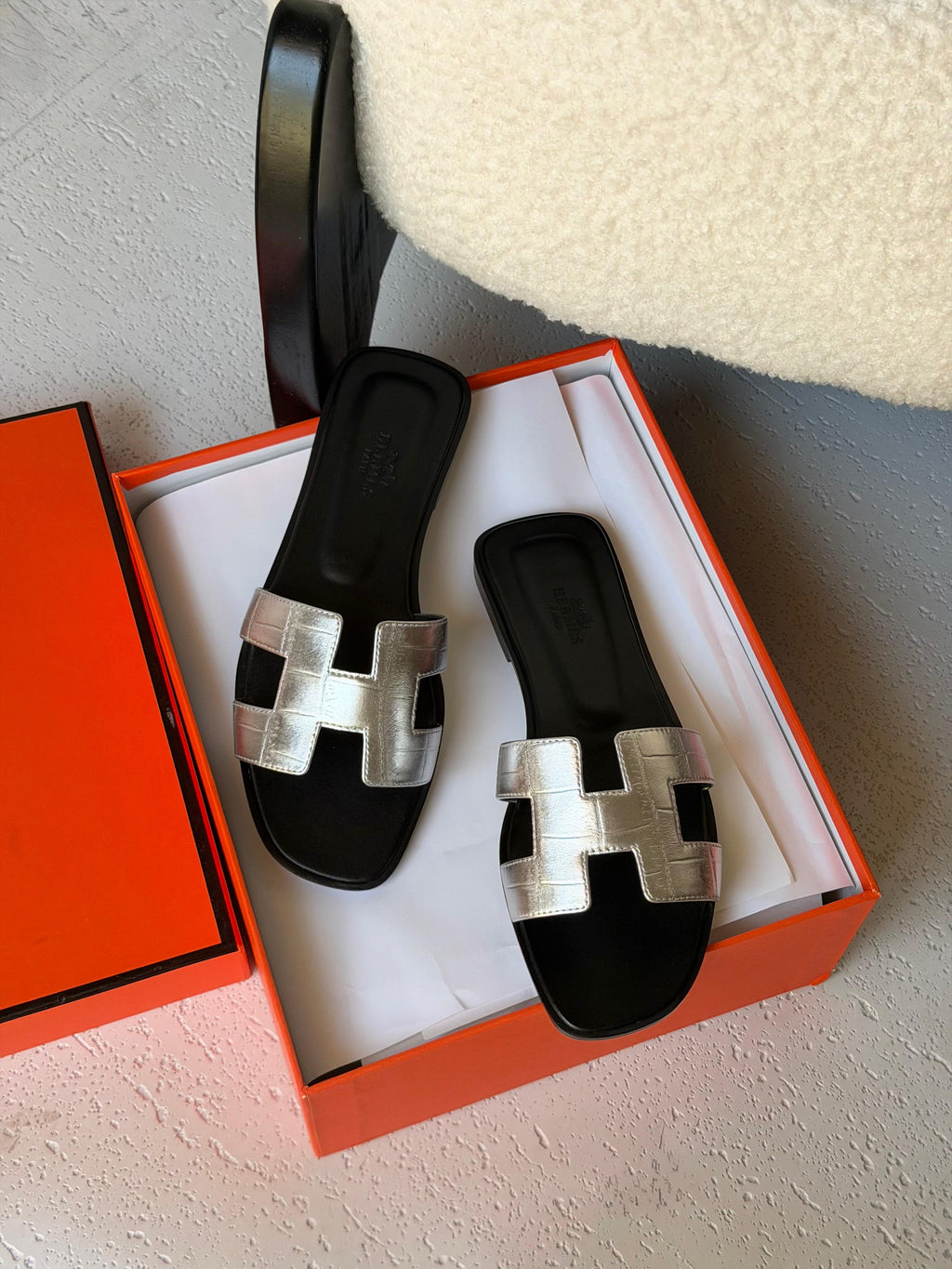 Hermes Oran Sandals - 3