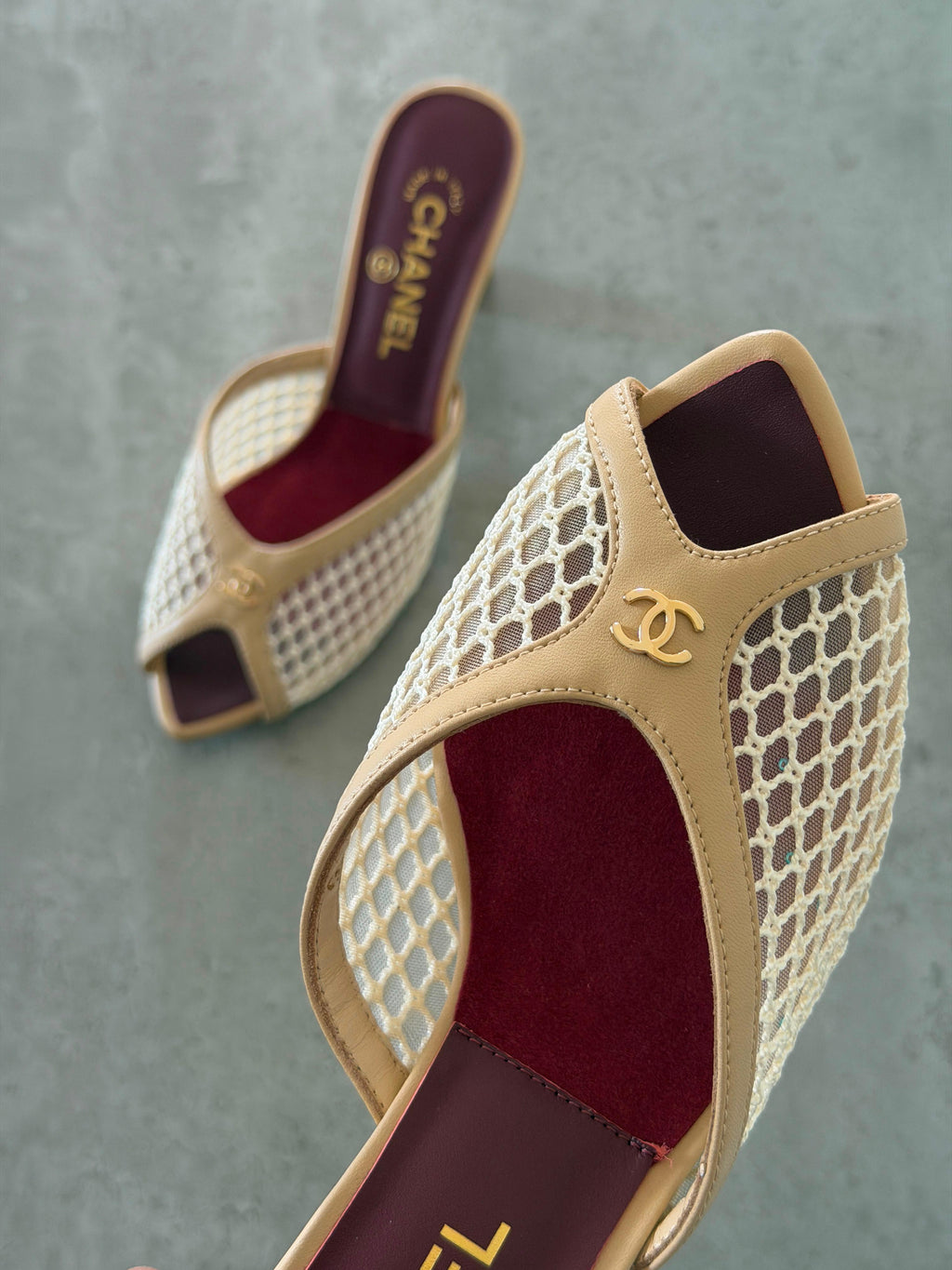 Chanel Coco Beach Mules - 3