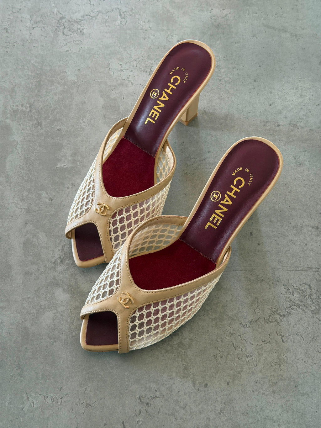 Chanel Coco Beach Mules - 4