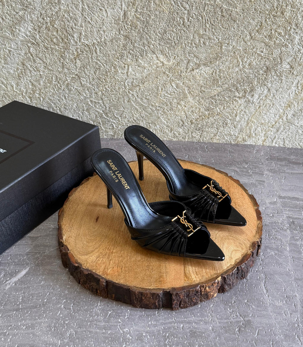 Saint Laurent Babylone Mules - 4
