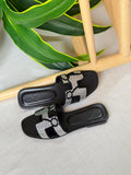 Hermes Oran Strass Sandal