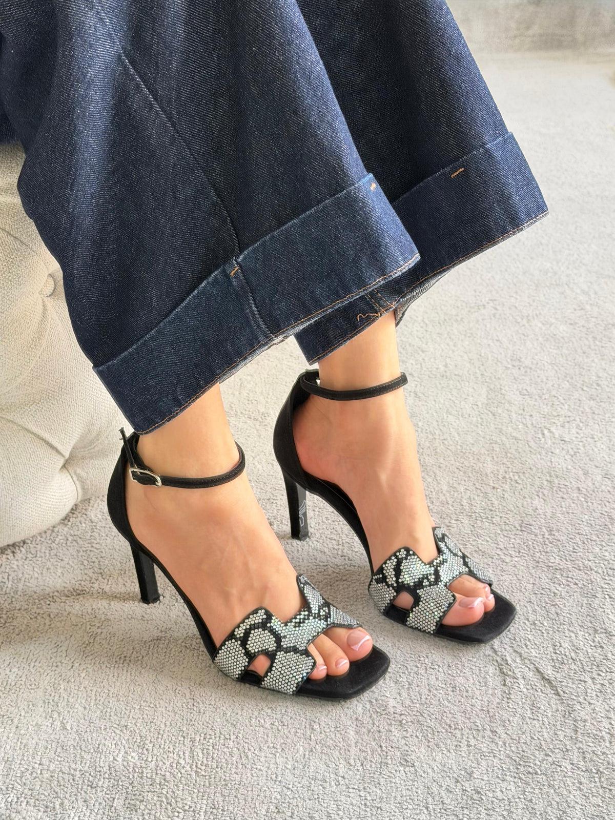 Hermes Oasis Strass Sandal - 3