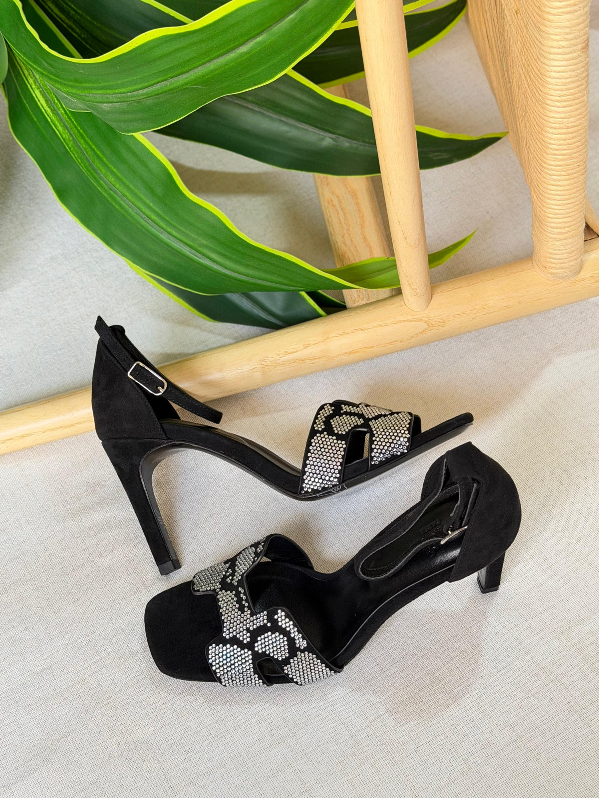 Hermes Oasis Strass Sandal