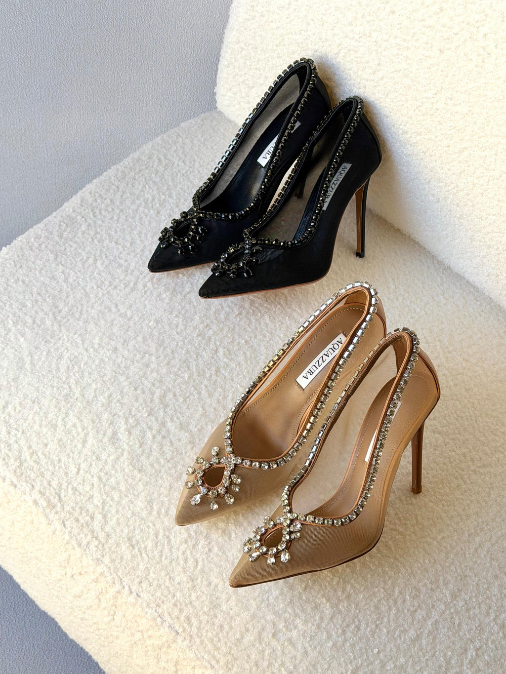 Aquazzura Seduction Mesh Pumps