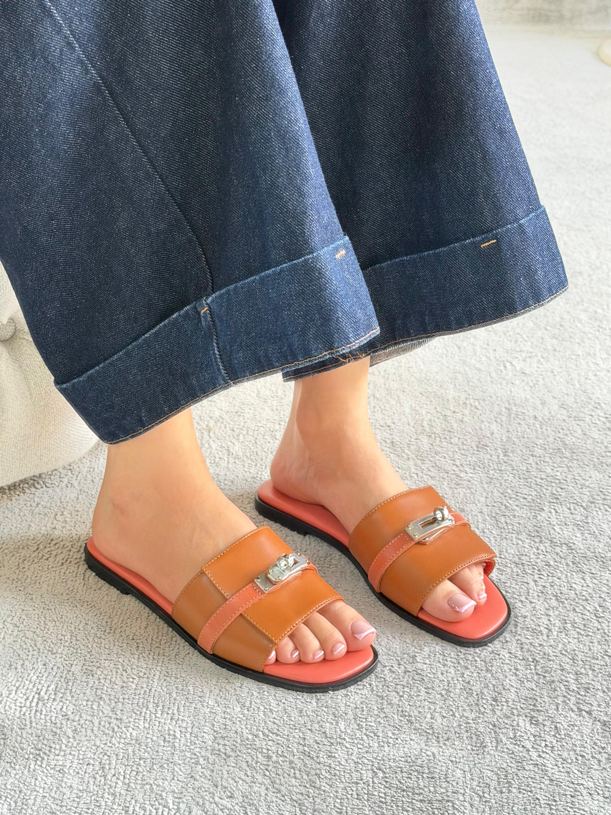 Hermes Gigi 50 Flats - 5