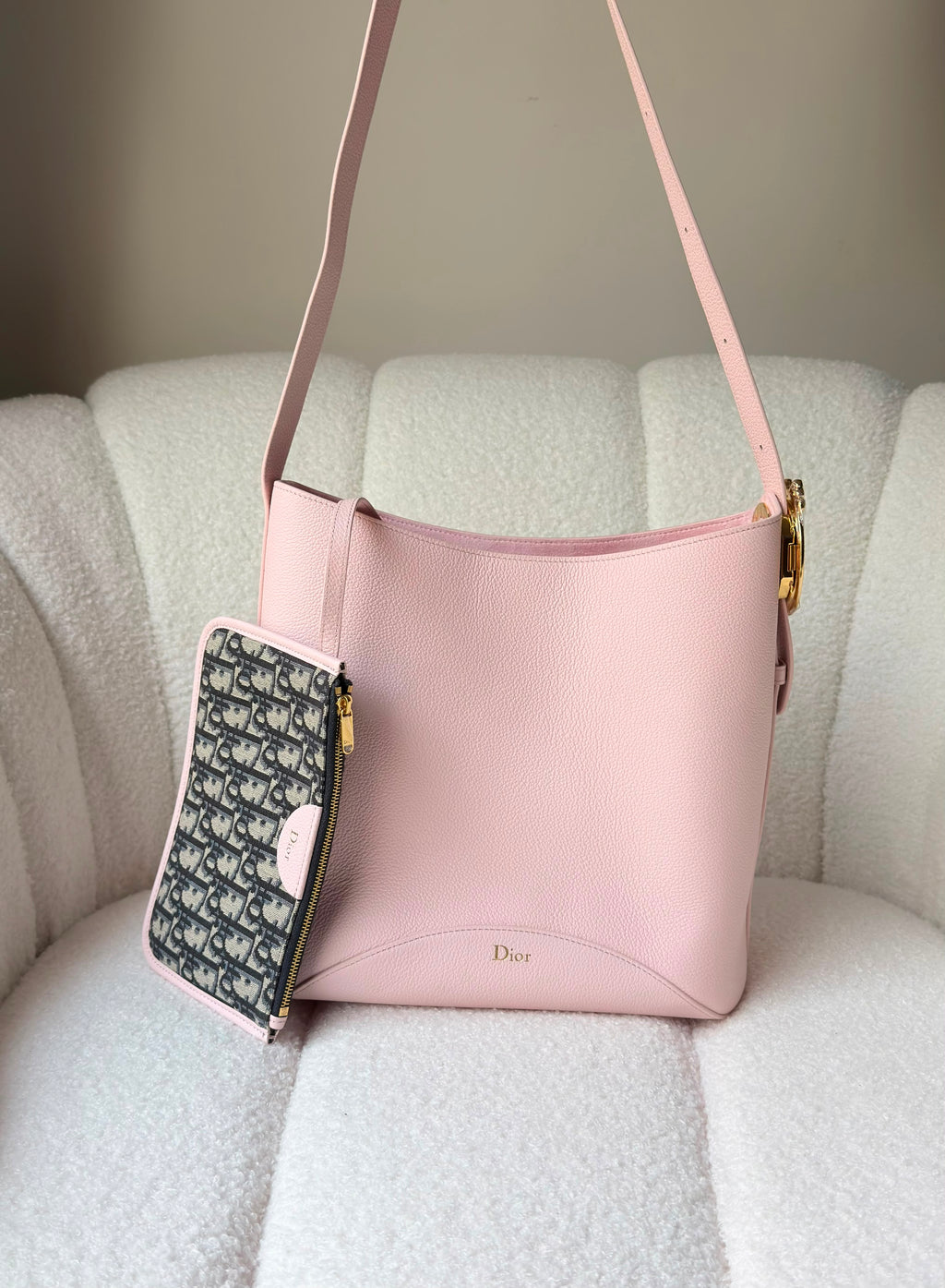 Dior Medaillon Bucket Bag (27 Cm) - 16