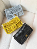 Chanel Small Coco Beach Macrame Flap Bag