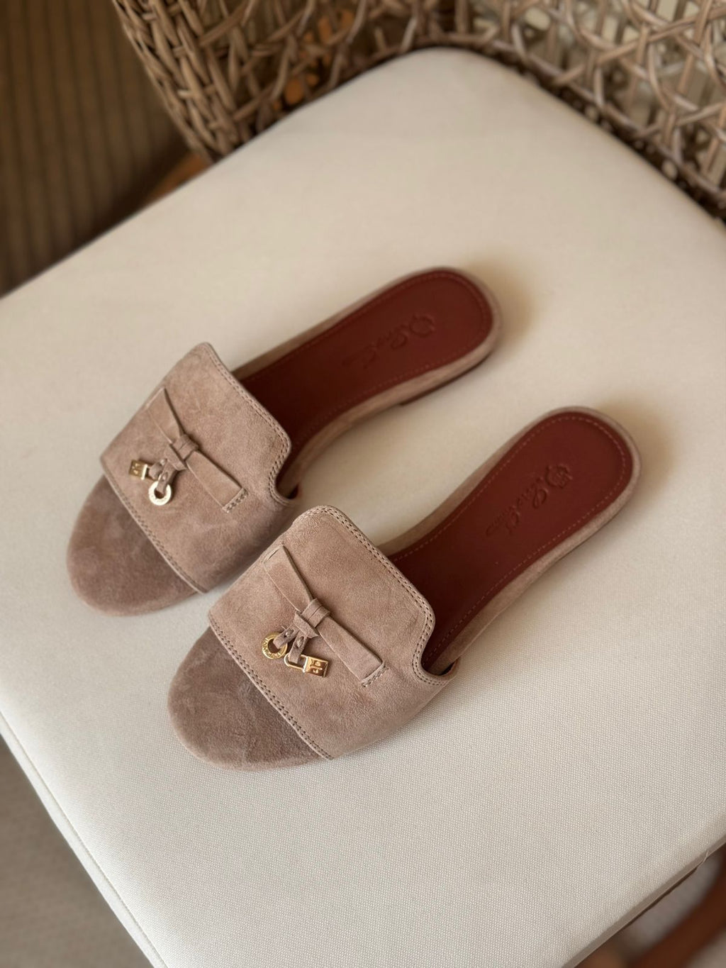 Loro Piana Summer Charms Flat Slides - 11