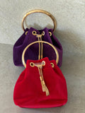 Jimmy Choo Bon Bon Velvet Bag