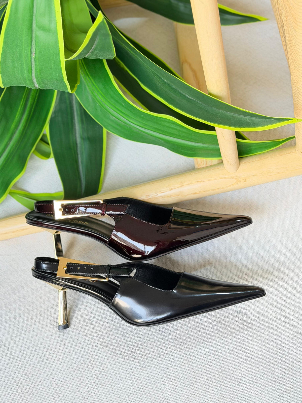 Saint Laurent Lee Slingback Pumps