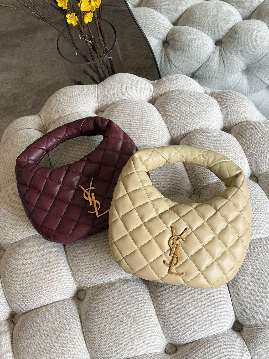 Saint Laurent Icarino Top-Handle Bag