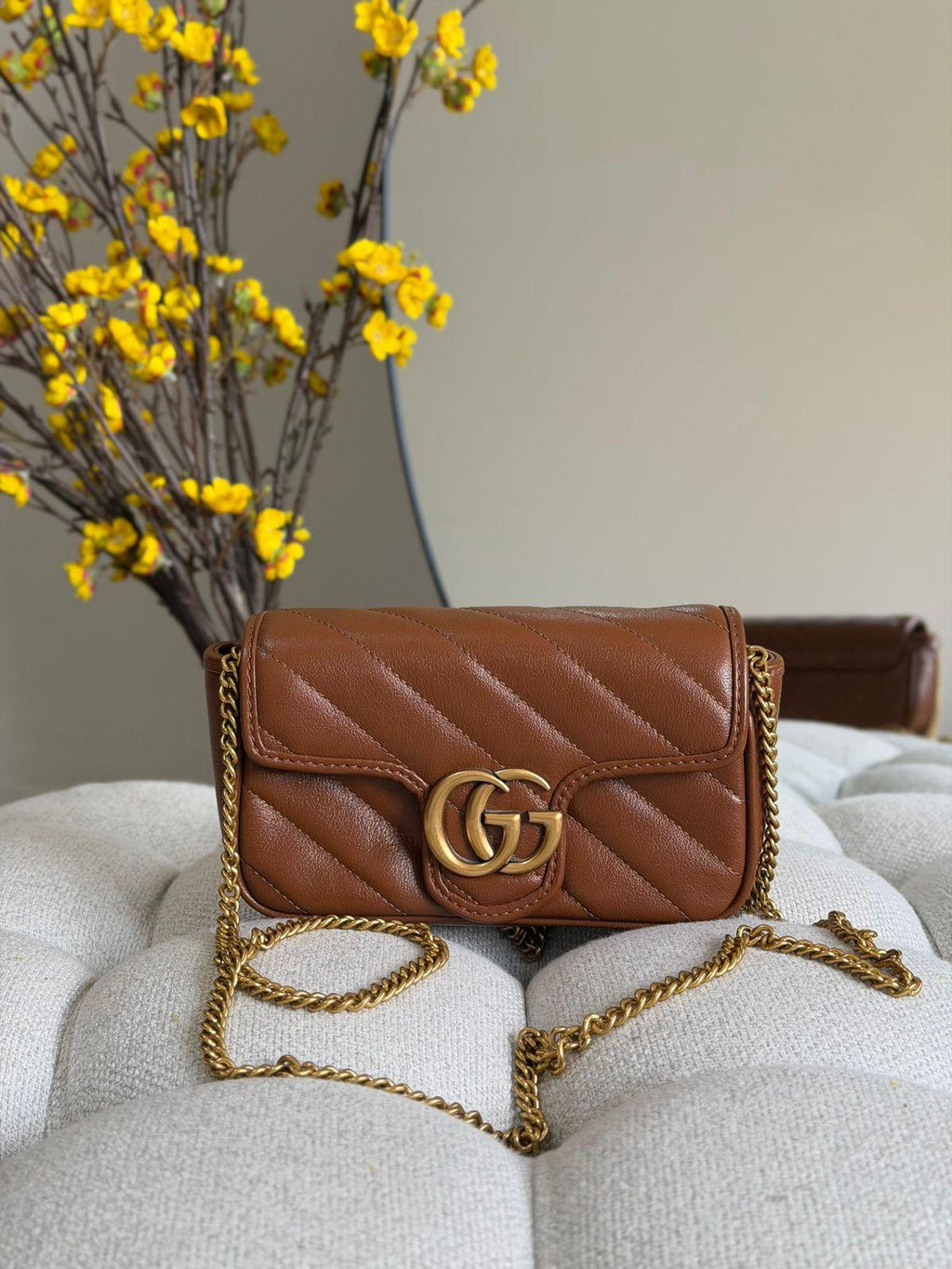 Gucci Super Mini GG Marmont Bag - 10