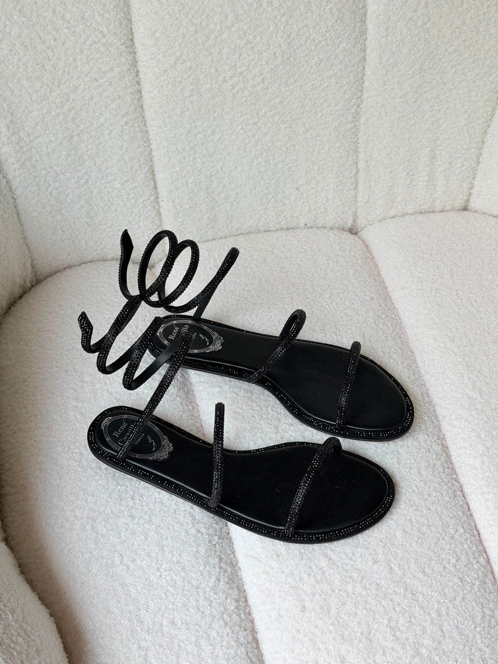 Rene Caovilla Cleo Crystal-embellished Sandals - 5