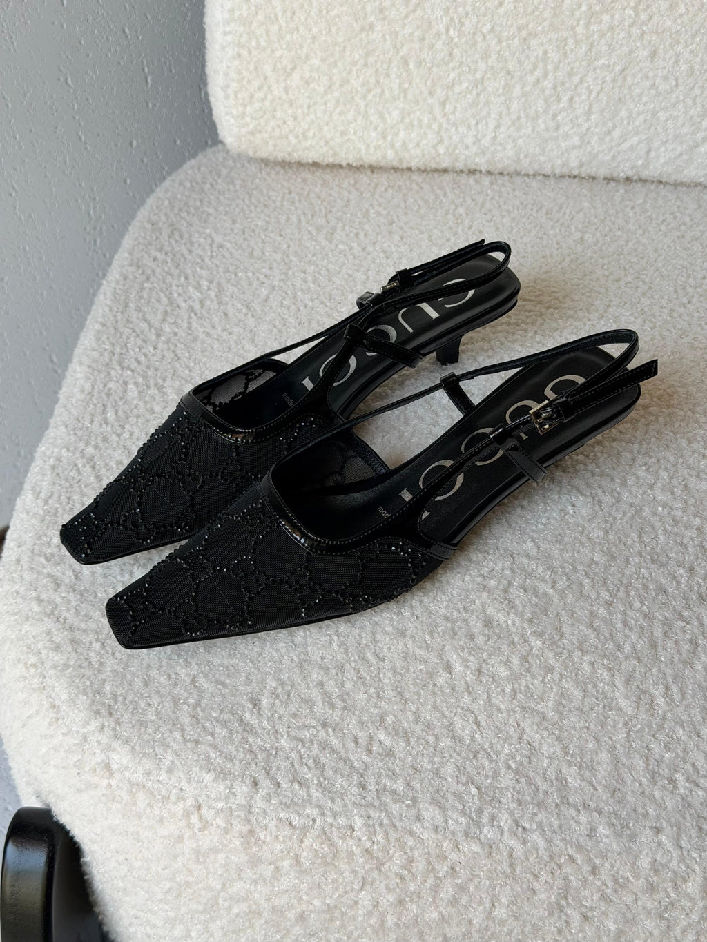Gucci GG Slingback Pumps - 3