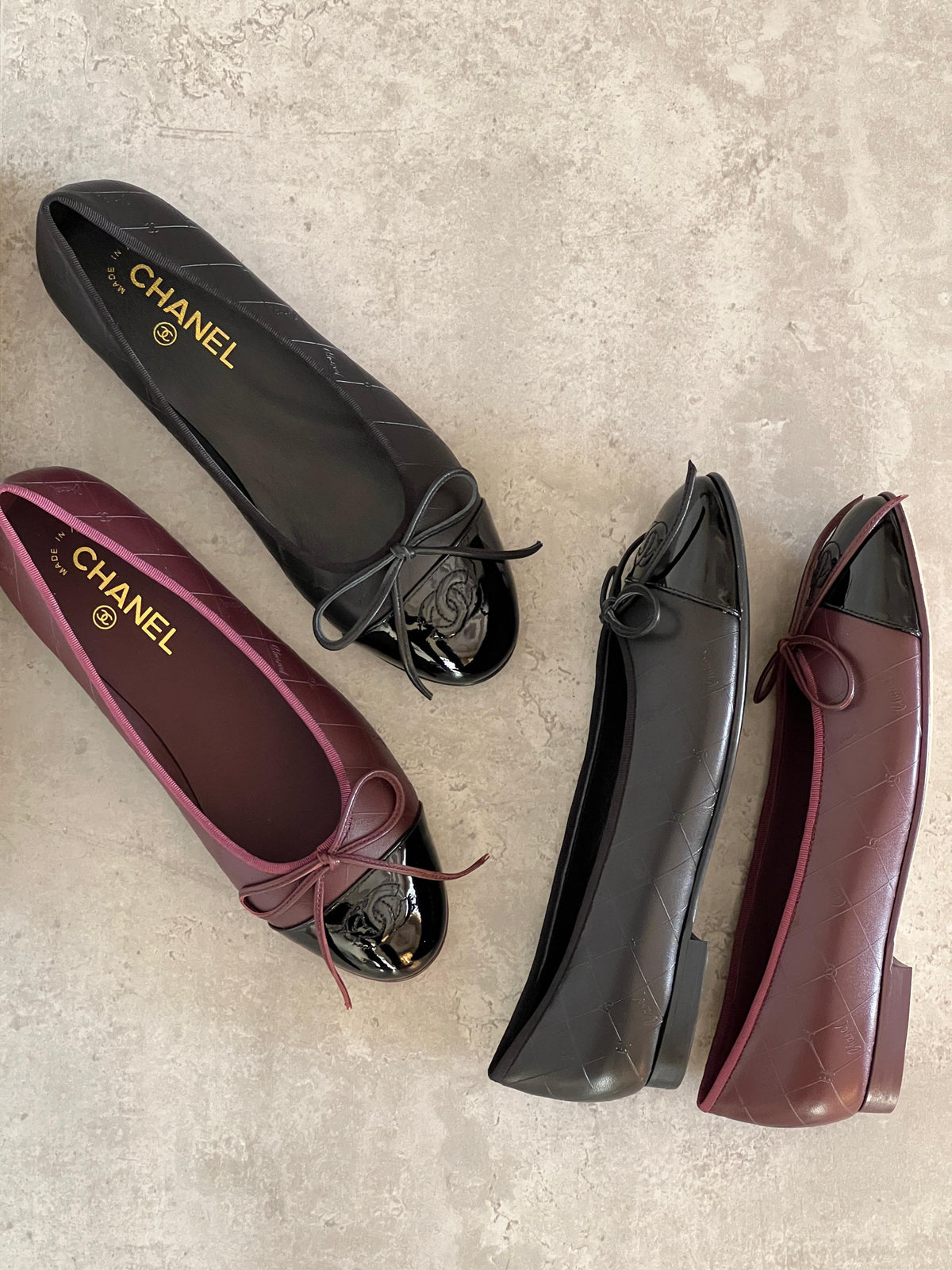 Chanel Crocodile Calfskin Ballerina Flats - 3