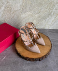 Valentino Garavani Rockstud Ankle Strap Pumps