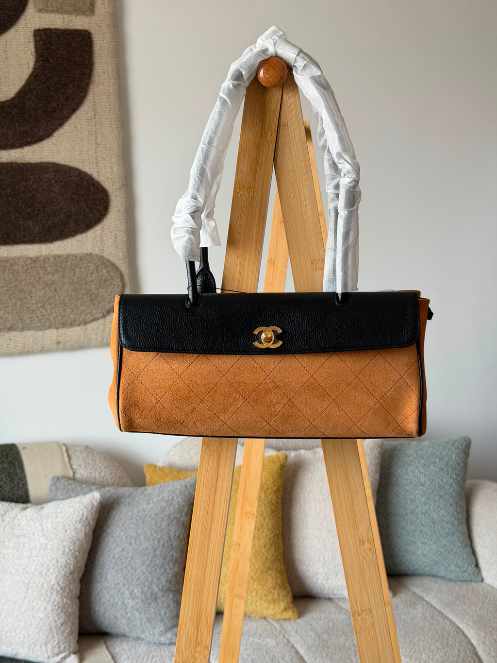 Chanel Calfskin Denim Stitched Urban Essentials - 4