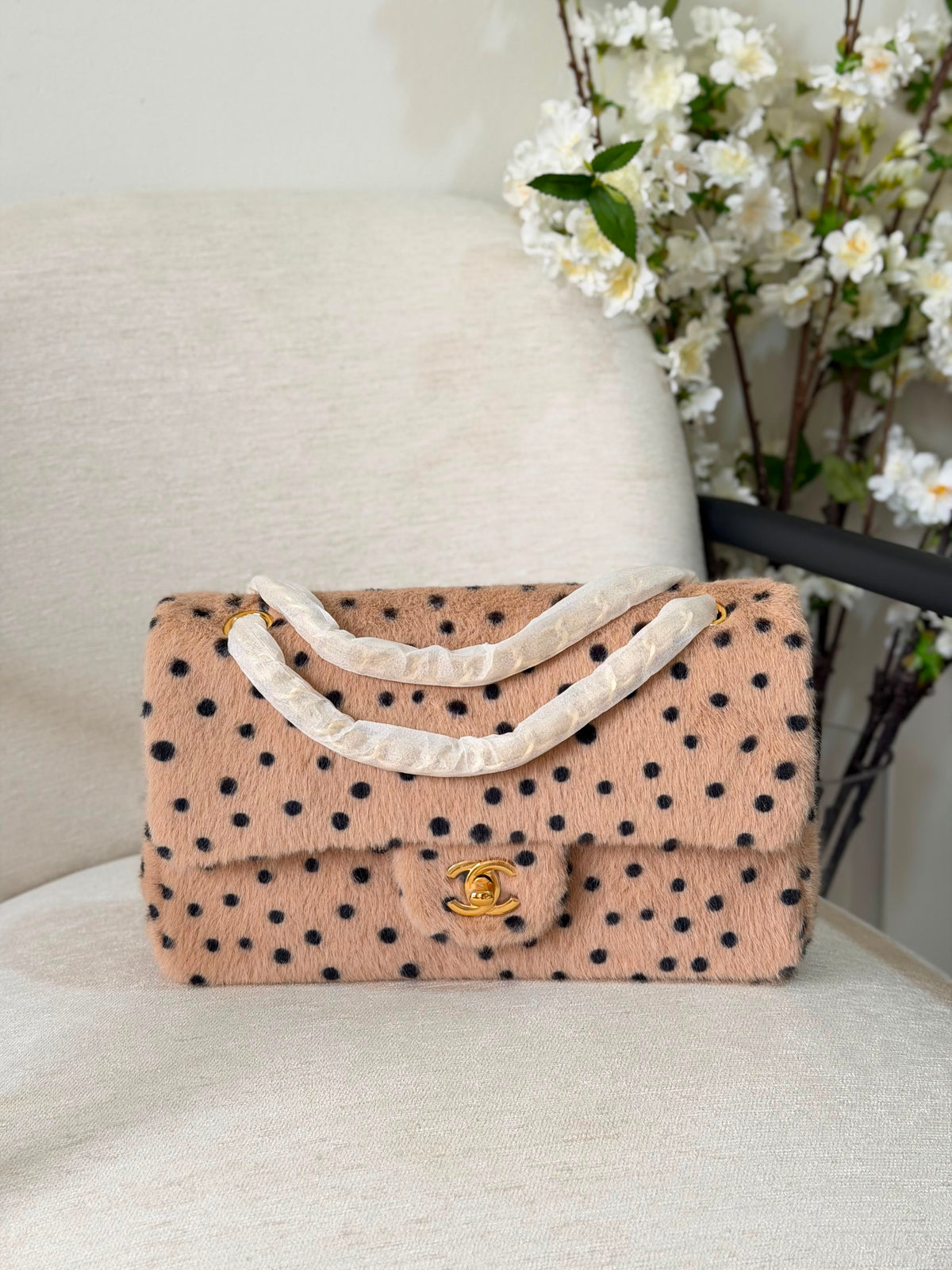 Chanel Pony Hair Cheetah Printed Flap Bag - 2