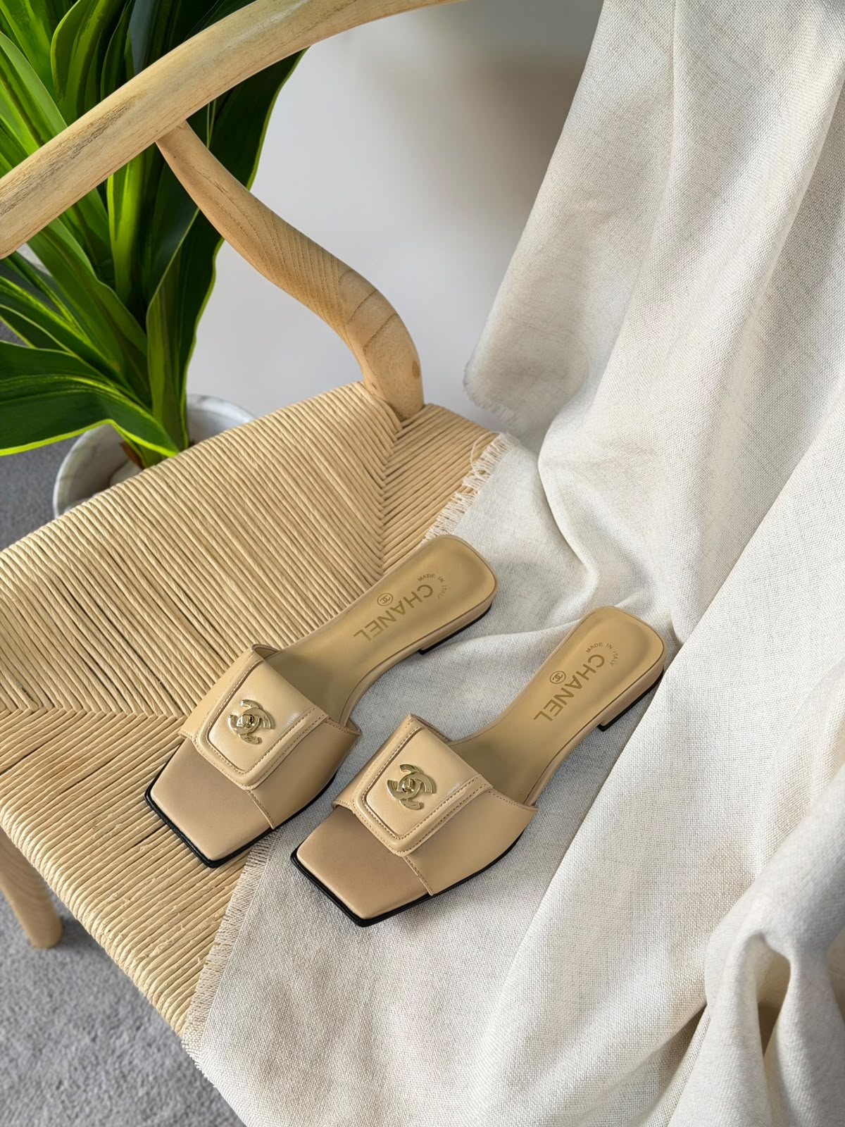Chanel Turn-Lock Flat Mules - 14